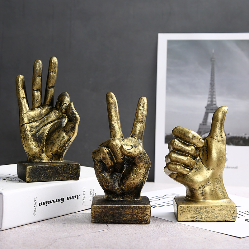 Yaratıcı OK Jest Parmak Modeli - Victory Home Decor incelemesi ve fiyatı