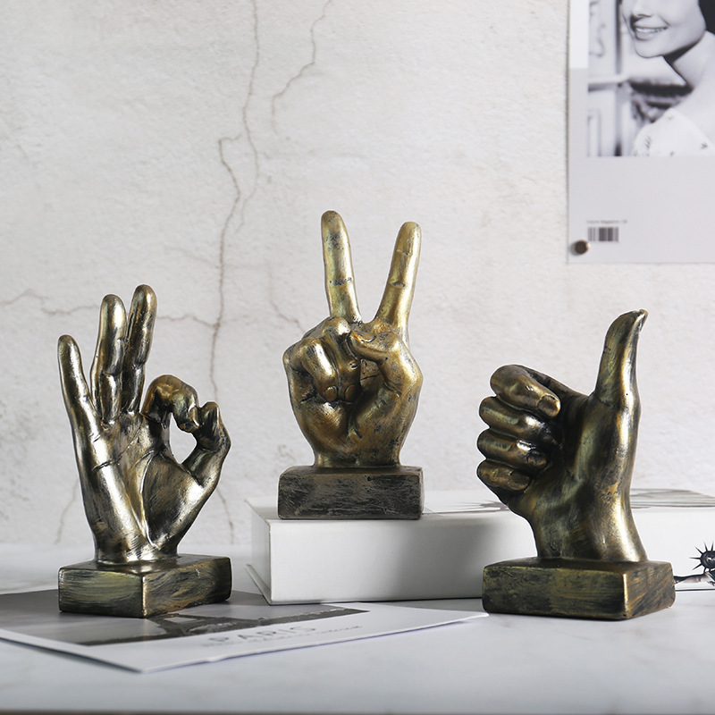 Yaratıcı OK Jest Parmak Modeli - Victory Home Decor incelemesi ve fiyatı