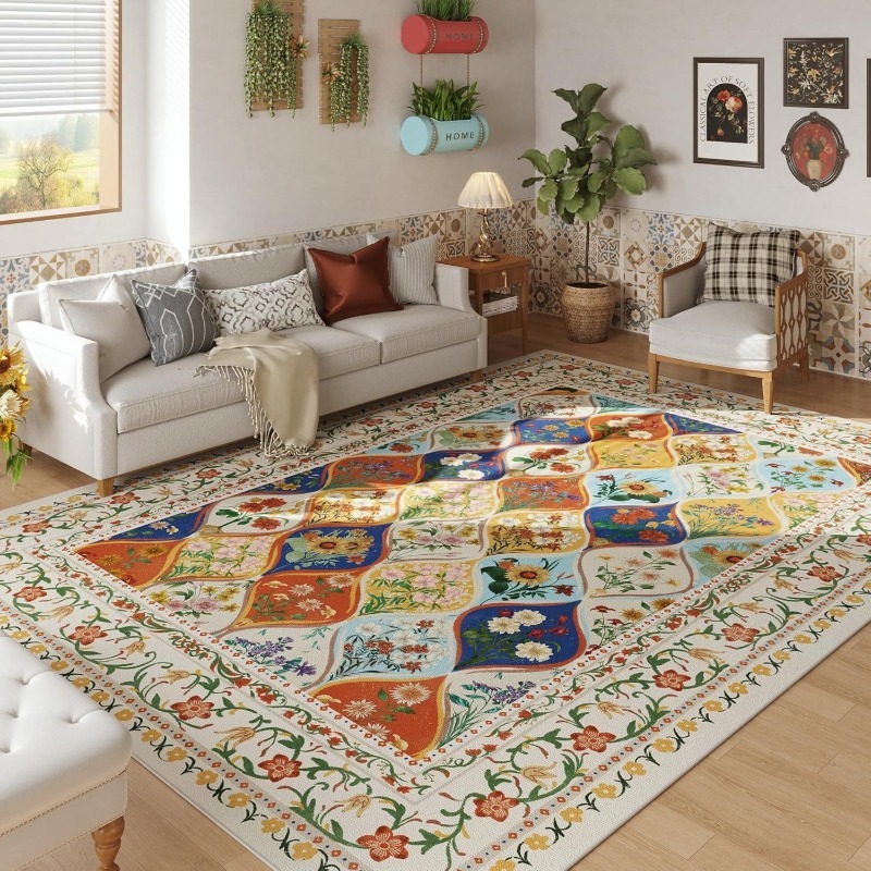 Bohem Çiçek Desenli Oturma Oda - Home Decor Online Free incelemesi ve fiyatı