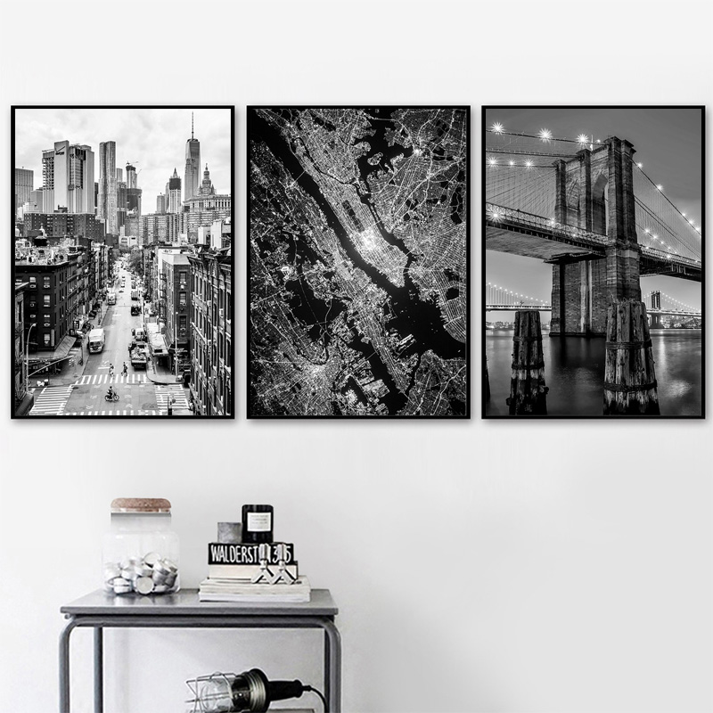 New York City Tuval Boyama Pos - Home Decor Essentials incelemesi ve fiyatı